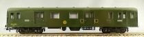 L\'Aiguilleur Base Jouef 5295 Ho Sncf Fourgon &agrave; Bagages Dd4s myi 29687 Vert Nem Eclairage sans Boite