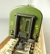 L\'Aiguilleur Base Jouef 5295 Ho Sncf Fourgon &agrave; Bagages Dd4s myi 29687 Vert Nem Eclairage sans Boite