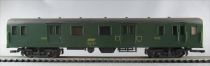 L\'Aiguilleur base Jouef 5295 Ho Sncf Fourgon à Bagages Uic Dd4s Vert Nem Neuf sans Boite