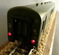 L\'Aiguilleur for Jouef 5295 Ho Sncf Luggage Van Dd4s myi 29687 Green Nem Lighting no Box