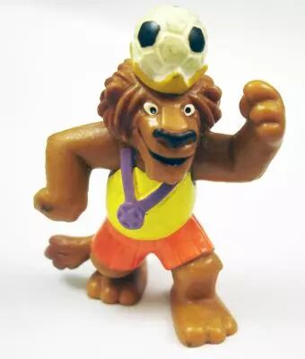 L\'Apprentie Sorci�re - Figurine pvc Bully - Dribble Boys Roi Leonidas Lion