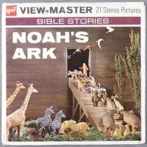L\'Arche de No&eacute; - Pochette 3 Disques Gaf View-Master 3D R&eacute;f. B 851
