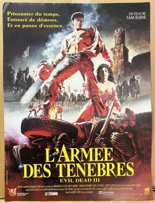 L\'Arm�e des T�n�bres (Evil Dead 3) - Affiche 40x60cm - Universal Pictures 1992