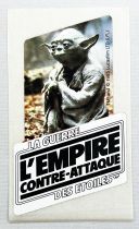 L\'Empire Contre-Attaque (The Empire Strikes Back) 1985 - French Promotional Sticker (11cm)