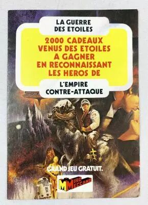 L\'Empire contre-attaque 1980 - Miro-Meccano - D�pliant Concours