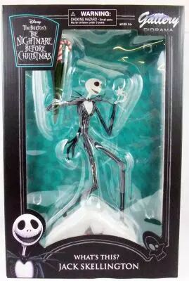 L\'Etrange No�l de Mr Jack - Diamond Select - Statue pvc 28cm Jack Skellington \ What\'s This?\  - Gallery Diorama