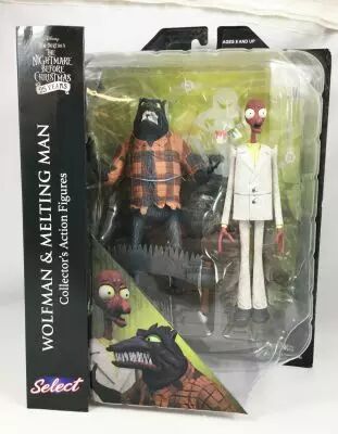 L\'Etrange No�l de Mr Jack - Diamond Select - Wolfman & Melting Man