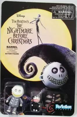 L\'Etrange No�l de Mr Jack - ReAction Figure - Barrel & Scary Teddy