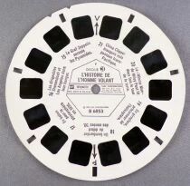 L\'Histoire de l\'Homme Volant - 3 Disques View-Master 3D sans Pochette R&eacute;f. B 685-F