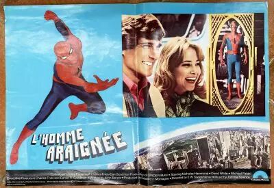 L\'Homme Araign�e (The Amazing Spider-Man) - Affiche du film 45x67cm - Columbia Pictures 1977 (D)