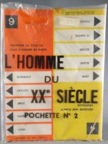 L\'Homme du XX° Siècle - Jeu de Société Pierre Sabbagh RTF 60\'s - Pochette Questions Complémentaire N°2