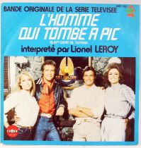 L\'Homme qui tombe à pic (The Fall Guy) - Disque 45T- Bande Originale de la Série TV par Lionel Leroy - Saban Records 1982