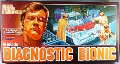 L\'Homme qui valait 3 millards - Jeu de soci�t� Capiepa - Diagnostic Bionic