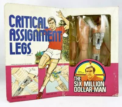 L\'homme qui valait 3 Milliards - Accessoires Dennys Fisher / Meccano - Critical Assignment Legs (Jambes Bionics Speciales)