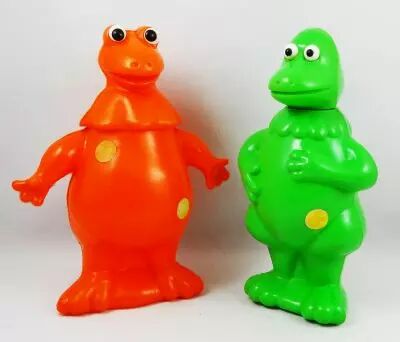 L\'Ile aux Enfants - Casimir et Hippolyte - Figurine container � savon liquide 20cm - TF1 Telecip Belokapi
