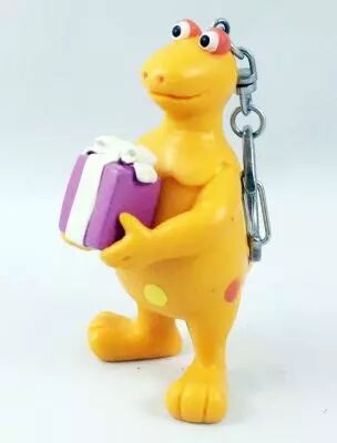 L\'Ile aux Enfants - Casimir offre un cadeau - Figurine PVC Porte cl� Plastoy