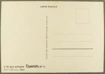 L\'Ile aux Enfants - D. Caplain Post Card 1977 #11 - Tu as de la Chance de Diner avec Casimir (You are lucky to have dinner with 