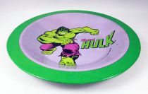 L\'Incroyable Hulk - Assiette en métal illustrée - Meister 1977