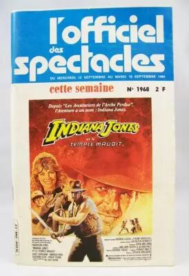 L\'Officiel des Spectacles n�1968 (Sept.1984) - Indiana Jones et le Temple Maudit 01