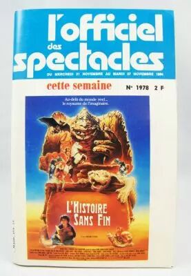 L\'Officiel des Spectacles n�1978 (nov.1984) - L\'Histoire Sans Fin 01
