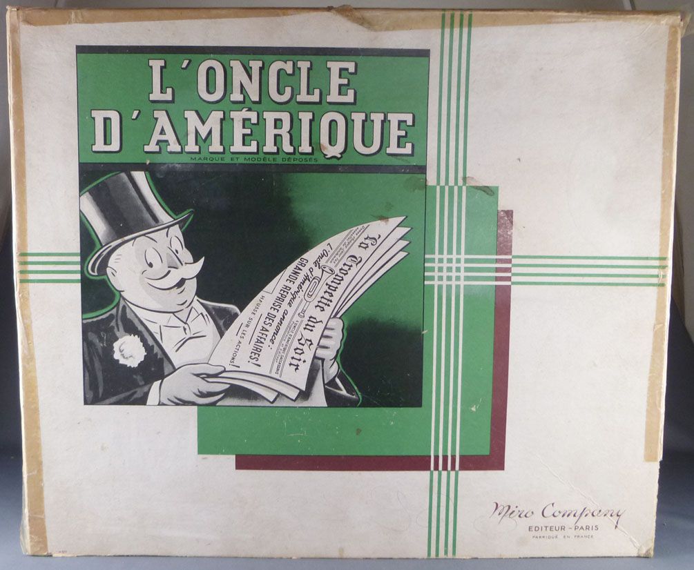 L'Oncle d'Amérique - Board Game - Miro (Monopoly 1st version)