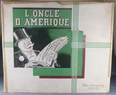 L\'Oncle d\'Am�rique - Jeu de Soci�t� - Miro 1�re Version Monopoly