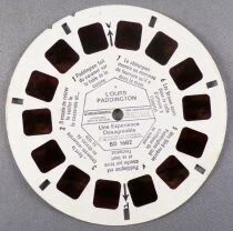 L\'Ours Paddington - 3 Disques View-Master 3D sans Pochette R&eacute;f. BD 168-F