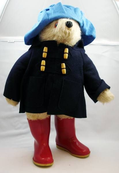 OURSON PELUCHE JOUET Paddington 1977 Collection jouet vintage