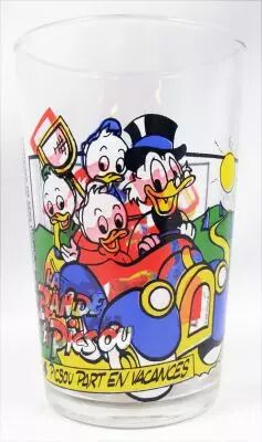 La Bande � Picsou - Verre � moutarde Ducros - N�4 Picsou part en vacances