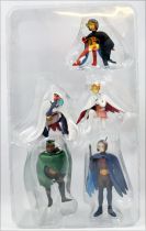 La Bataille des Planètes (Gatchaman) - Yujin - Set de 5 figurines PVC La Force G 