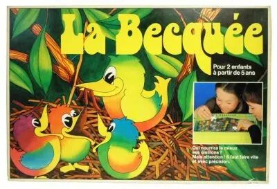 La Becqu�e (The Beakful) - Board Game with Magnetic Game - Meccano 1981
