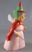 La belle au bois dormant - Figurine Jim - Dame Flora la fée rouge