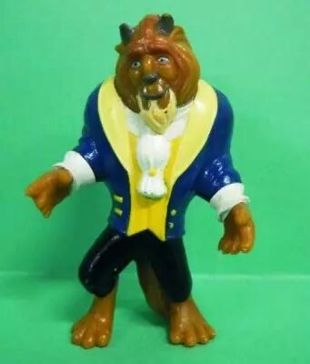 La Belle et la B�te - Figurine PVC Disney - la B�te (visage non peint)