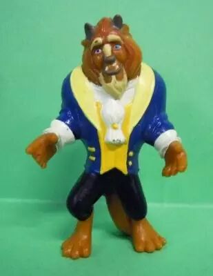 La Belle et la B�te - Figurine PVC Disney - la B�te (visage peint)