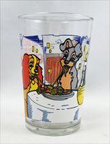 La Belle et le Clochard - Verre à moutarde Ducros 