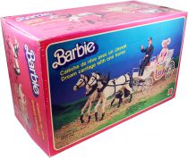 La calèche de rêve de Barbie avec un cheval - Mattel 1982 (ref.5440)