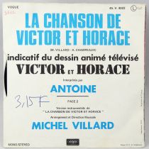 La Chanson de Victor et Horace (par Antoine) - Disque 45Tours - Vogue 1971