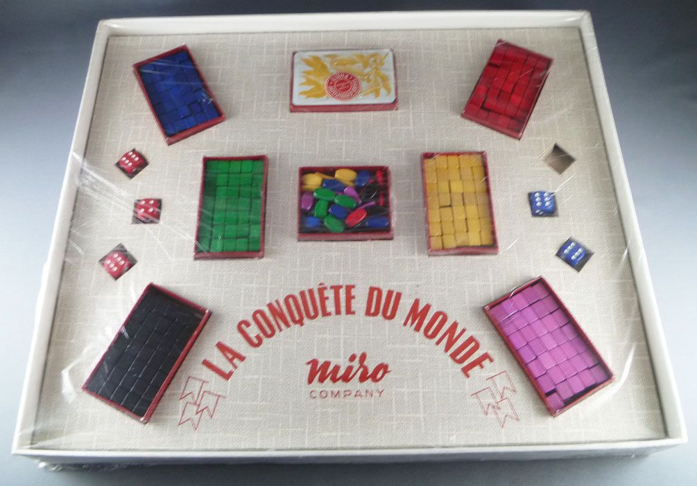 Board game:La Conquete Du Monde (The Conquest of the World) also