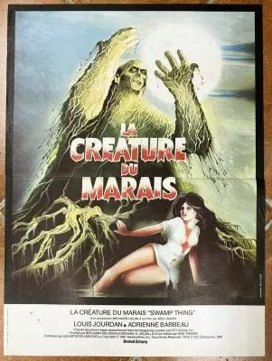 La Cr�ature des Marais - Affiche 40x60cm - Swampfilms 1982