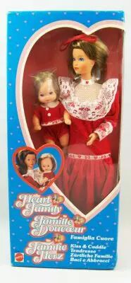 La Famille Doucoeur - Maman et B�b� Tendresse - Mattel 1986 (ref.3140)