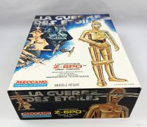 La Guerre des Etoiles - Z-6PO (C-3PO) Zed-Cispeo - Model Kit - Meccano 1978 (loose w/box)