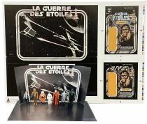 La Guerre des Etoiles (Meccano) / Star Wars Display Stand + Proof Cards \ Chiquetaba\  (Reproduction)