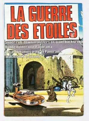 La Guerre des Etoiles (Star Wars) 1978 - D�calcomanies & Dioramas Letraset (occasion)