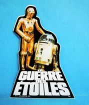 La Guerre des Etoiles 1978 - Autocollants Promotionnel (10cm) France