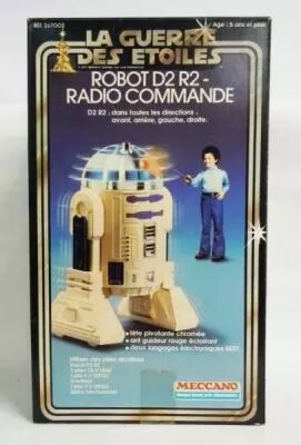 La Guerre des Etoiles 1978 - Meccano - Robot D2 R2 Radio-Command� (neuf en boite)