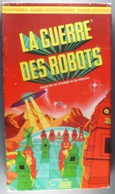 La Guerre des Robots (Robots War) - Strategy Board Games - Robert Laffont C. Lucas 1980