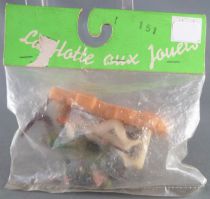 La Hotte aux Jouets Ref #151 - Modern Army - 3 Figures & Accessory Mint in Bag