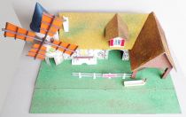 La Hotte aux Jouets Réf Patu 371 - La Ferme - Ferme & Moulin Les Patureaux avec Animaux en Boite