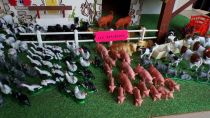 La Hotte aux Jouets Réf Patu 371 - La Ferme - Ferme & Moulin Les Patureaux avec Animaux en Boite