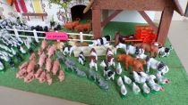 La Hotte aux Jouets Réf Patu 371 - La Ferme - Ferme & Moulin Les Patureaux avec Animaux en Boite